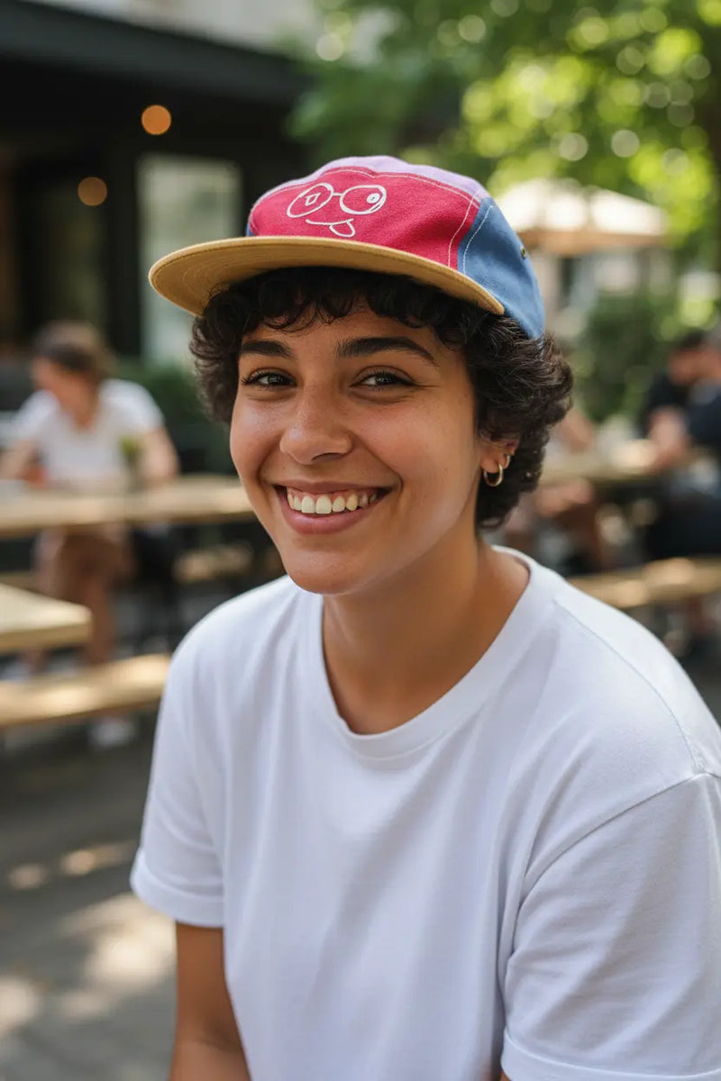Kids 5 Panel Cap – 100% Cotton