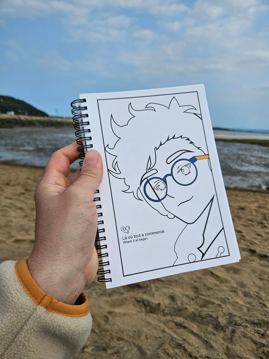 Dotted Spiral Notebook – 140 Pages
